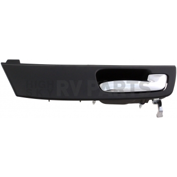 Help! By Dorman Interior Door Handle - Black Housing With Silver Lever Single - 81849