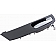 Help! By Dorman Interior Door Handle - Black Housing With Silver Lever Single - 81849