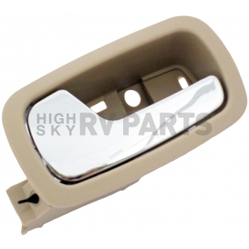 Help! By Dorman Interior Door Handle - Plastic Beige Housing With Silver Lever Single - 81854-2