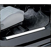 Smittybilt Door Sill Protector - Stainless Steel Silver Set Of 2 - 7416