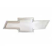 All Sales Emblem - Chevrolet Bow-Tie Silver Aluminum - 96128P