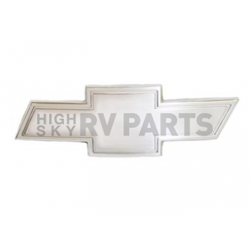 All Sales Emblem - Chevrolet Bow-Tie Silver Aluminum - 96128P