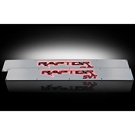 Recon Accessories Door Sill Protector - Aluminum Silver Set Of 2 - 264421FDRD