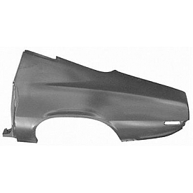 Goodmark Industries Quarter Panel - Driver Side Black Steel - CF60170L