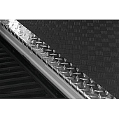 Legend Fleet Door Sill Protector - Polished Aluminum Silver - 1595110102