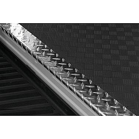 Legend Fleet Door Sill Protector - Polished Aluminum Silver - 1595110102