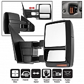 Xtune Exterior Towing Mirror Electric Rectangular Single - 9935398