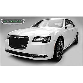 T-Rex Truck Products Grille Insert - Mesh Trapezoid Black Powder Coated Mild Steel - 51436