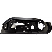 Help! By Dorman Interior Door Handle - Plastic Black Housing With Silver Lever Single - 80376