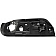 Help! By Dorman Interior Door Handle - Plastic Black Housing With Silver Lever Single - 80376