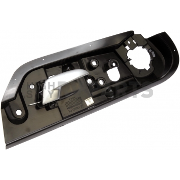 Help! By Dorman Interior Door Handle - Plastic Black Housing With Silver Lever Single - 80376-2