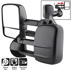 Xtune Exterior Towing Mirror Manual OEM Set Of 2 - 9935626