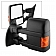 Xtune Exterior Towing Mirror Manual Rectangular Single - 9933141
