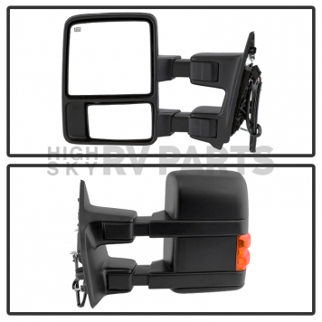 Xtune Exterior Towing Mirror Manual Rectangular Single - 9933141-1