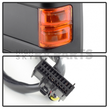 Xtune Exterior Towing Mirror Manual Rectangular Single - 9933141-2