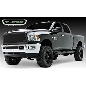 T-Rex Truck Products Grille Insert - Formed Mesh Rectangular Black Powder Coated Mild Steel - 51452