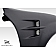 Extreme Dimensions Fender - Fiberglass Black Primered Set Of 2 - 101788