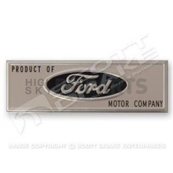 Goodmark Industries Emblem - Product of Ford Motor Company Metal - FM57664