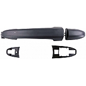 Help! By Dorman Exterior Door Handle - Plastic Black Single - 80934
