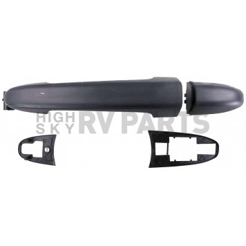 Help! By Dorman Exterior Door Handle - Plastic Black Single - 80934