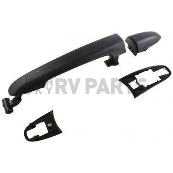 Help! By Dorman Exterior Door Handle - Plastic Black Single - 80934-2