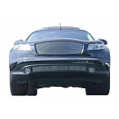 T-Rex Truck Products Grille Insert - Horizontal Bar Rectangular Polished Aluminum - 20792
