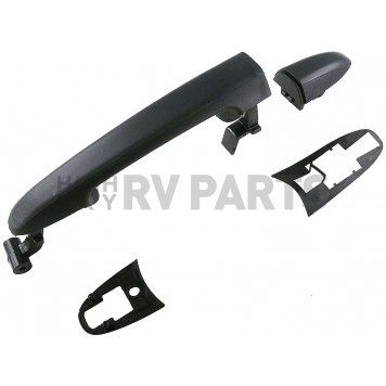 Help! By Dorman Exterior Door Handle - Plastic Black Single - 80935-2