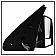 Xtune Exterior Towing Mirror Electric Rectangular Set Of 2 - 9937620