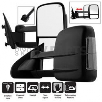 Xtune Exterior Towing Mirror Electric OEM Set Of 2 - 9936371