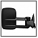 Xtune Exterior Towing Mirror Manual Rectangular Single - 9932885