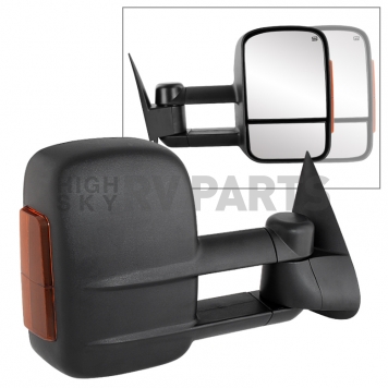 Xtune Exterior Towing Mirror Manual Rectangular Single - 9933035
