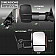 Xtune Exterior Towing Mirror Manual Rectangular Single - 9933035