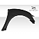 Extreme Dimensions Fender - Fiberglass Black Primered Set Of 2 - 106473