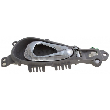 Help! By Dorman Interior Door Handle - Paddle OEM Gray Housing With Silver Lever Single - 80943
