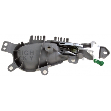 Help! By Dorman Interior Door Handle - Paddle OEM Gray Housing With Silver Lever Single - 80943-1