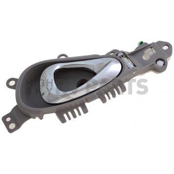 Help! By Dorman Interior Door Handle - Paddle OEM Gray Housing With Silver Lever Single - 80943-2