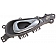 Help! By Dorman Interior Door Handle - Paddle OEM Gray Housing With Silver Lever Single - 80943