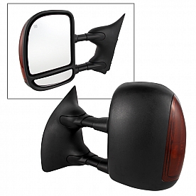 Xtune Exterior Towing Mirror Manual Rectangular Single - 9933066