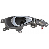Help! By Dorman Interior Door Handle - Paddle OEM Gray Housing With Silver Lever Single - 80944