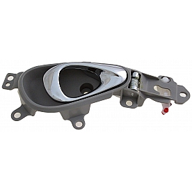 Help! By Dorman Interior Door Handle - Paddle OEM Gray Housing With Silver Lever Single - 80944