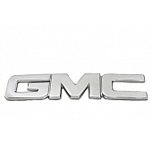 All Sales Emblem - GMC Silver Aluminum - 96515C