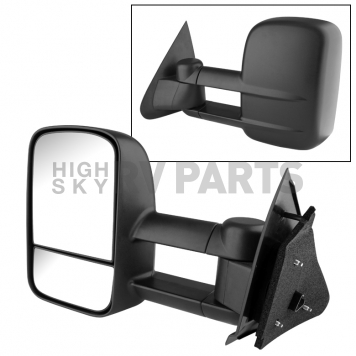 Xtune Exterior Towing Mirror Manual Rectangular Single - 9924873