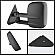 Xtune Exterior Towing Mirror Manual Rectangular Single - 9924873