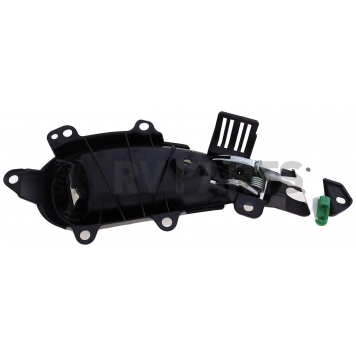 Help! By Dorman Interior Door Handle - Paddle OEM Black Housing With Silver Lever Single - 80945-1