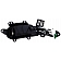 Help! By Dorman Interior Door Handle - Paddle OEM Black Housing With Silver Lever Single - 80945