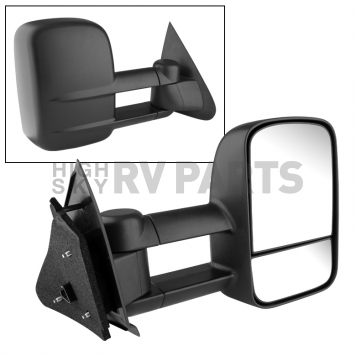 Xtune Exterior Towing Mirror Manual Rectangular Single - 9924880