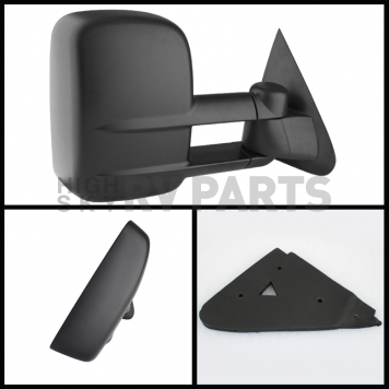Xtune Exterior Towing Mirror Manual Rectangular Single - 9924880-1