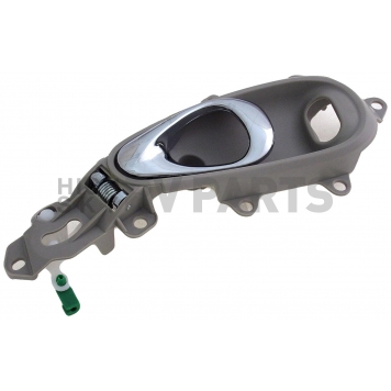 Help! By Dorman Interior Door Handle - Paddle OEM Beige Housing With Silver Lever Single - 80947-2