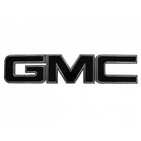 All Sales Emblem - GMC Black Aluminum - 96515KC