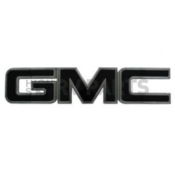 All Sales Emblem - GMC Black Aluminum - 96515KC
